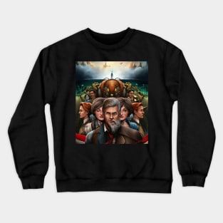 Bioshock Story Canvas Print Crewneck Sweatshirt